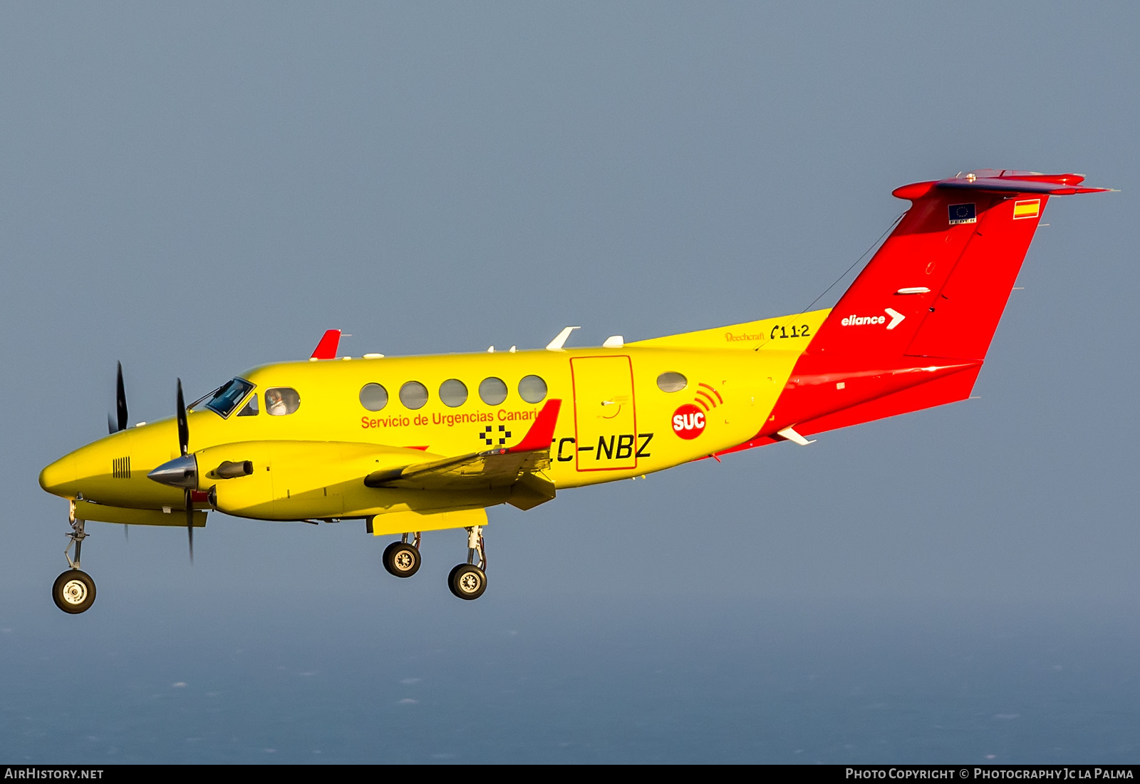 Aircraft Photo of EC-NBZ | Beechcraft 250 King Air (200GT) | Servicio de Urgencias Canario - SUC | AirHistory.net #507096