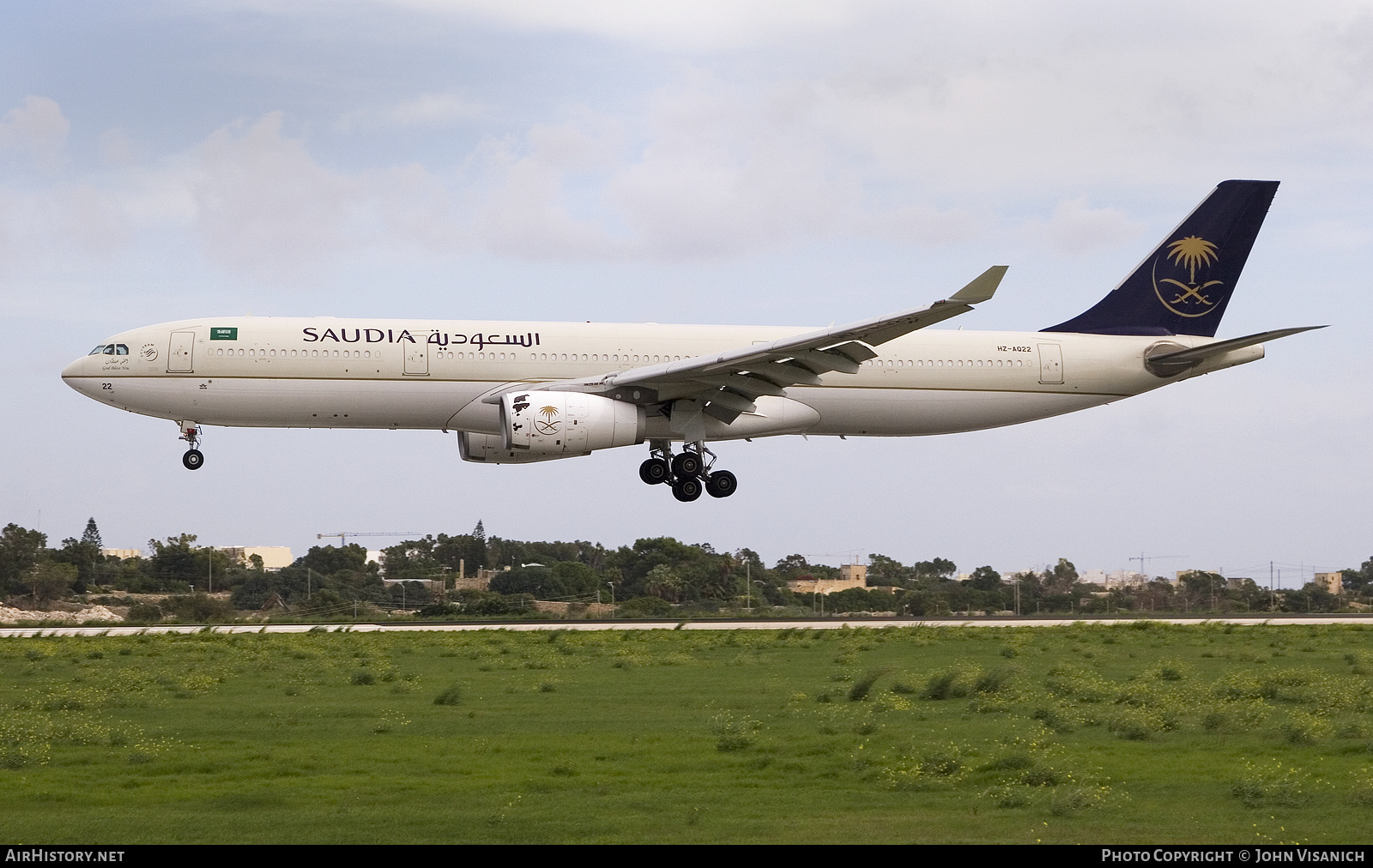 Aircraft Photo of HZ-AQ22 | Airbus A330-343 | Saudia - Saudi Arabian Airlines | AirHistory.net #507098