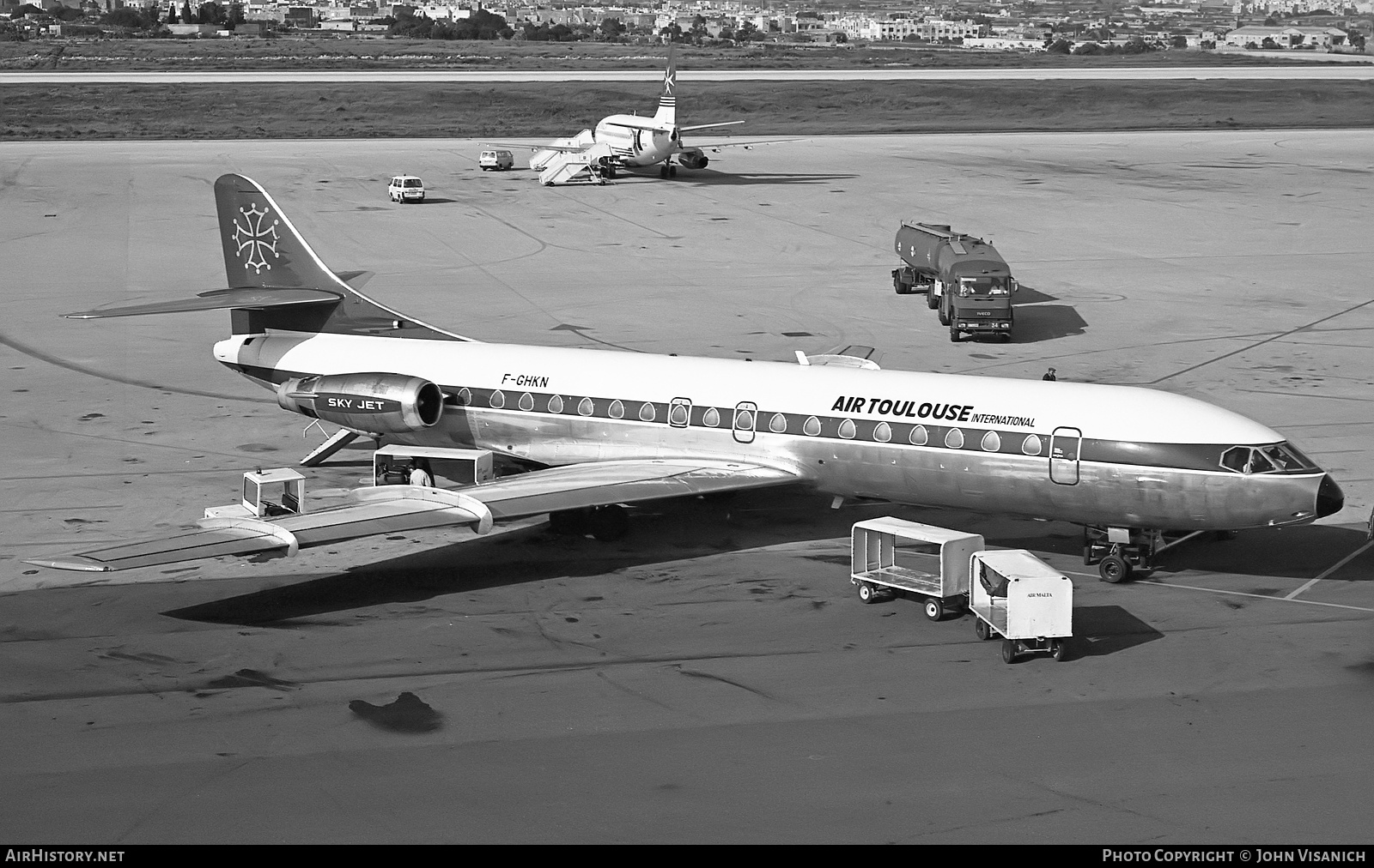 Aircraft Photo of F-GHKN | Sud SE-210 Caravelle 10B3 Super B | Air Toulouse International | AirHistory.net #507107