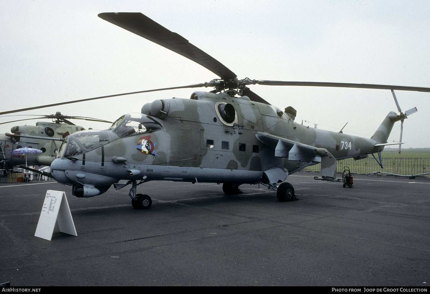 Aircraft Photo of 734 | Mil Mi-24W | Poland - Army | AirHistory.net #507114