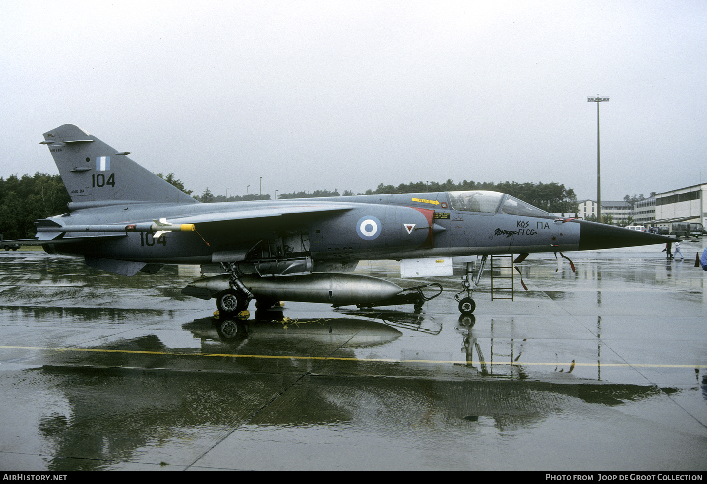 Aircraft Photo of 104 | Dassault Mirage F1CG | Greece - Air Force | AirHistory.net #507130