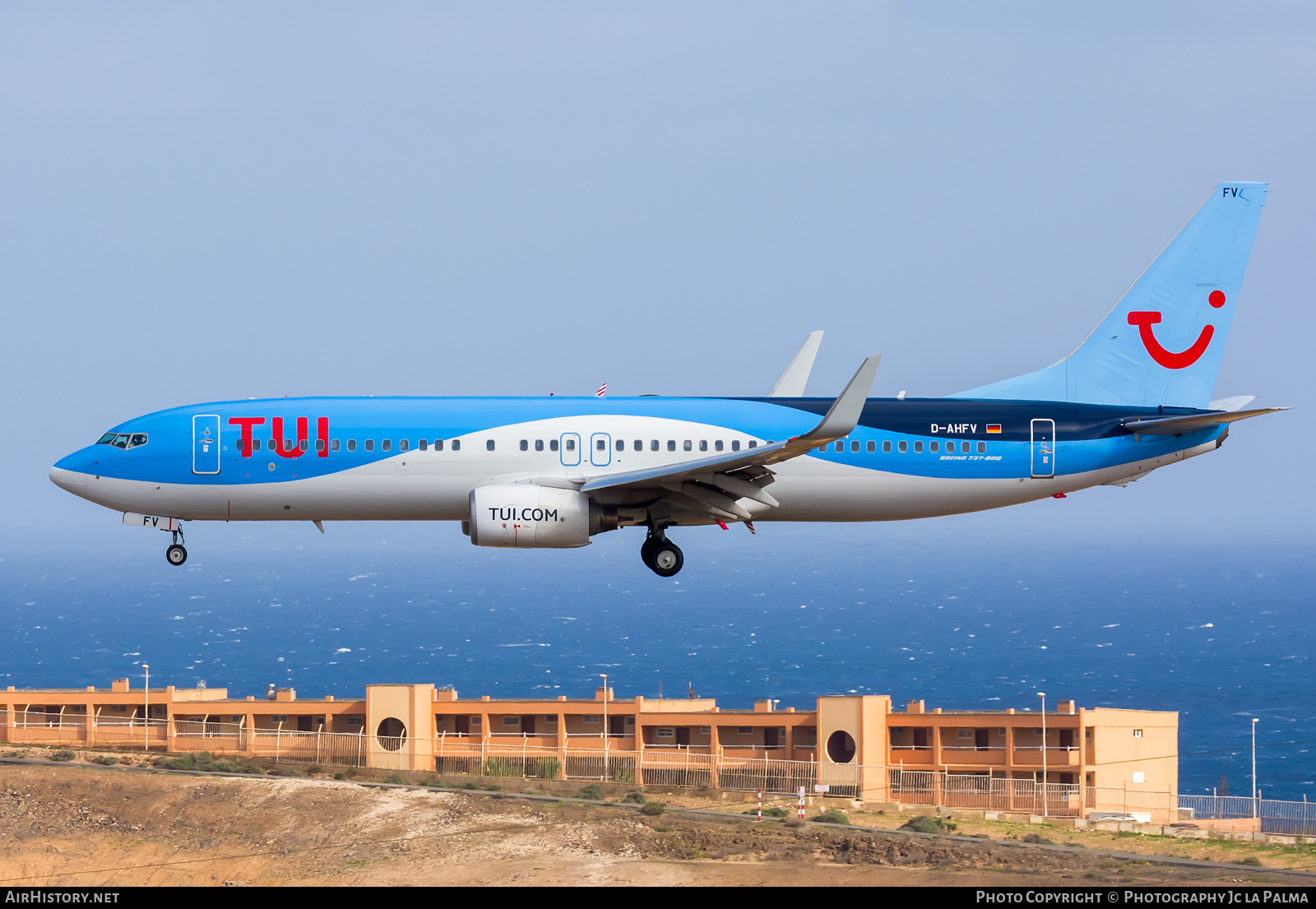 Aircraft Photo of D-AHFV | Boeing 737-8K5 | TUI | AirHistory.net #507160