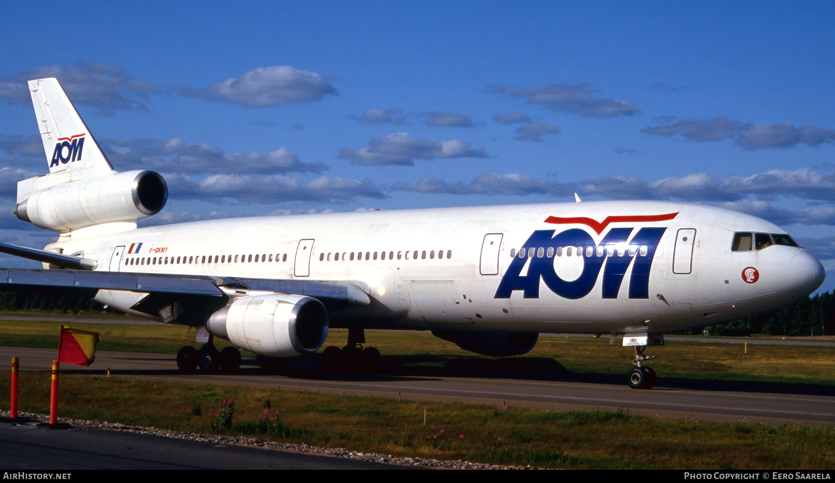 Aircraft Photo of F-GKMY | McDonnell Douglas DC-10-30 | AOM French Airlines | AirHistory.net #507162