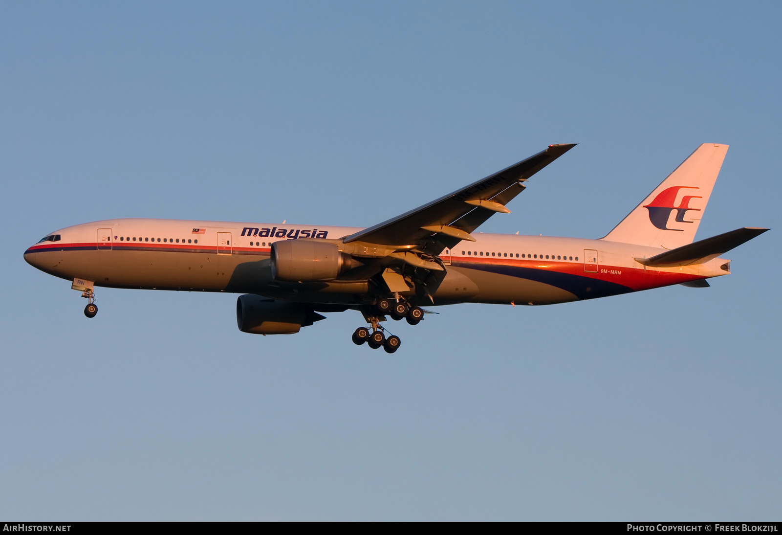 Aircraft Photo of 9M-MRN | Boeing 777-2H6/ER | Malaysia Airlines | AirHistory.net #507171