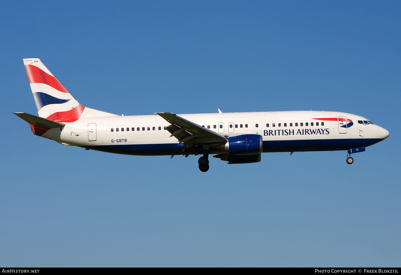 Aircraft Photo of G-GBTB | Boeing 737-436 | British Airways | AirHistory.net #507197