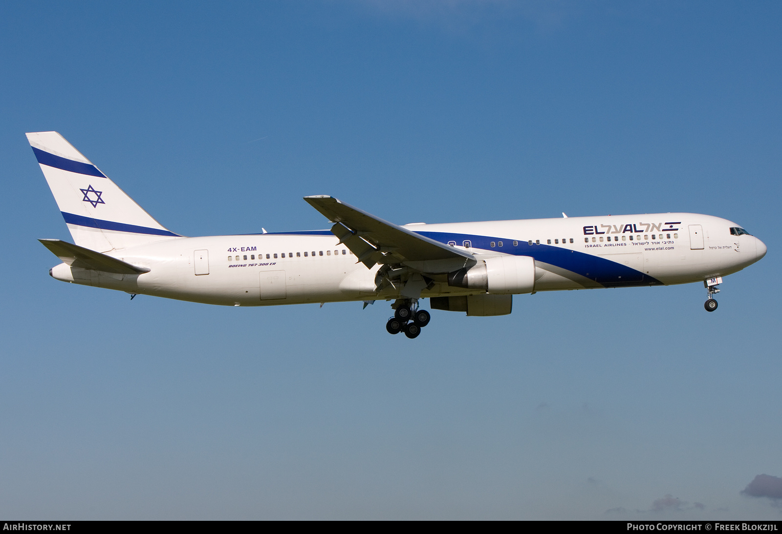 Aircraft Photo of 4X-EAM | Boeing 767-3Q8/ER | El Al Israel Airlines | AirHistory.net #507225