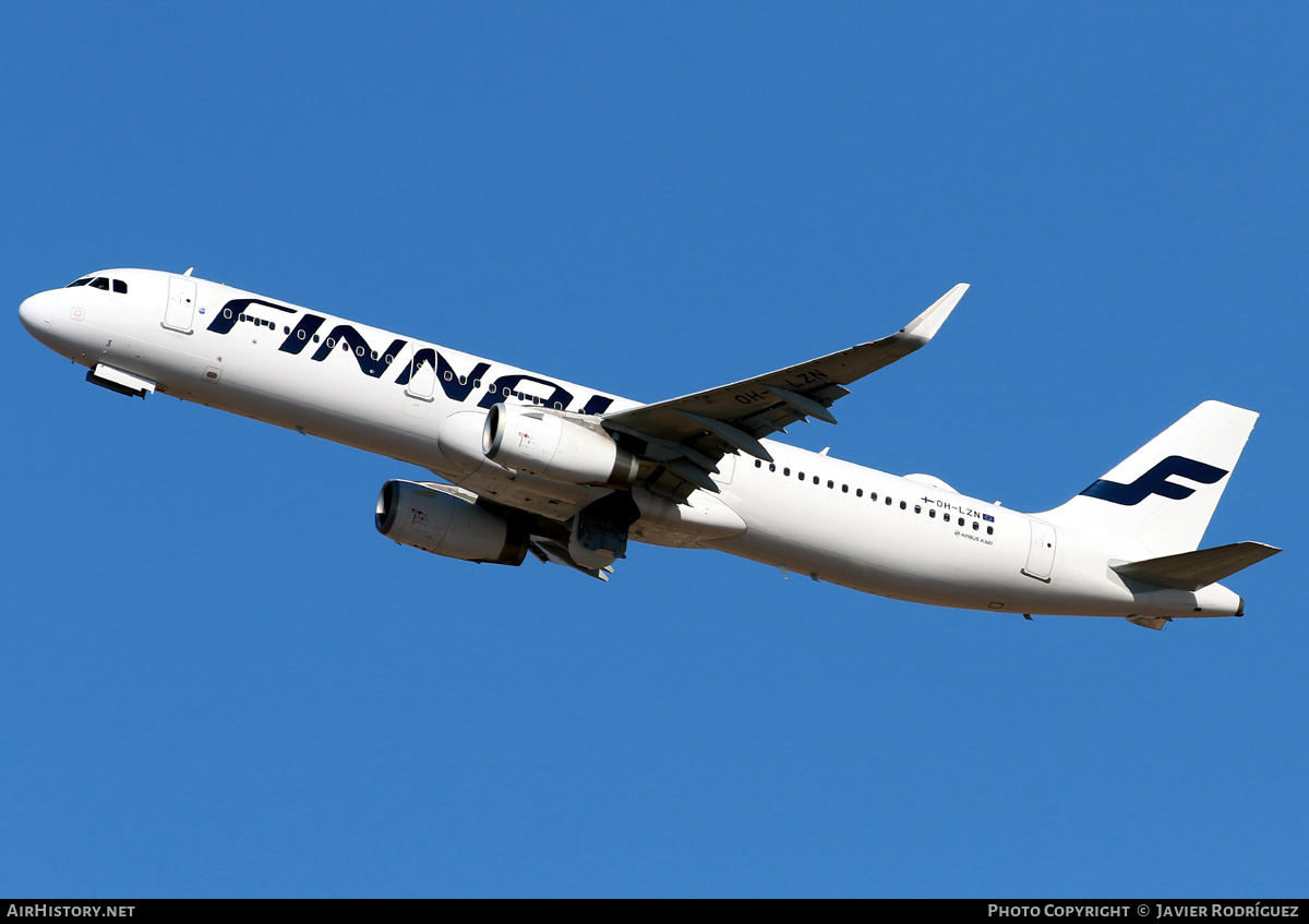 Aircraft Photo of OH-LZN | Airbus A321-231 | Finnair | AirHistory.net #507250