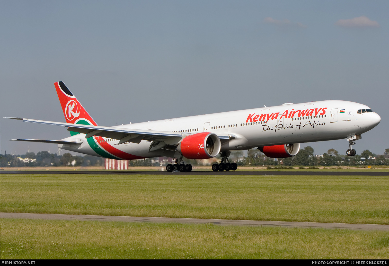 Aircraft Photo of 5Y-KZY | Boeing 777-36N/ER | Kenya Airways | AirHistory.net #507253