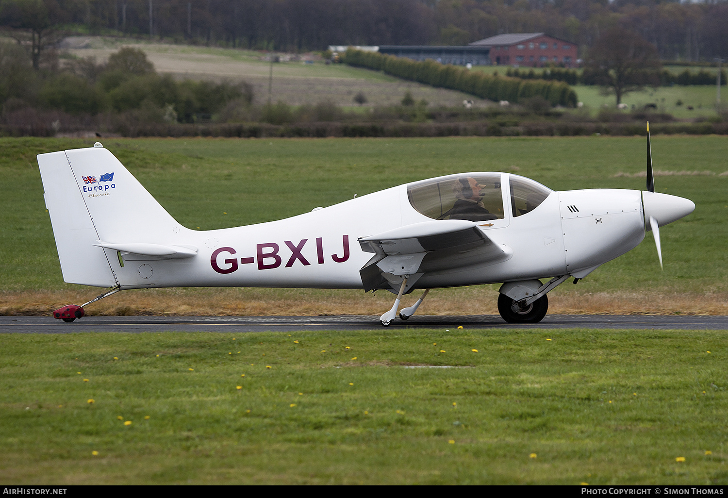 Aircraft Photo of G-BXIJ | Europa Aircraft Europa (Monowheel) | AirHistory.net #507257