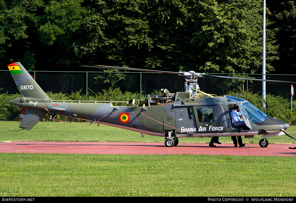 Aircraft Photo of G670 | AgustaWestland AW-109A | Ghana - Air Force | AirHistory.net #507265