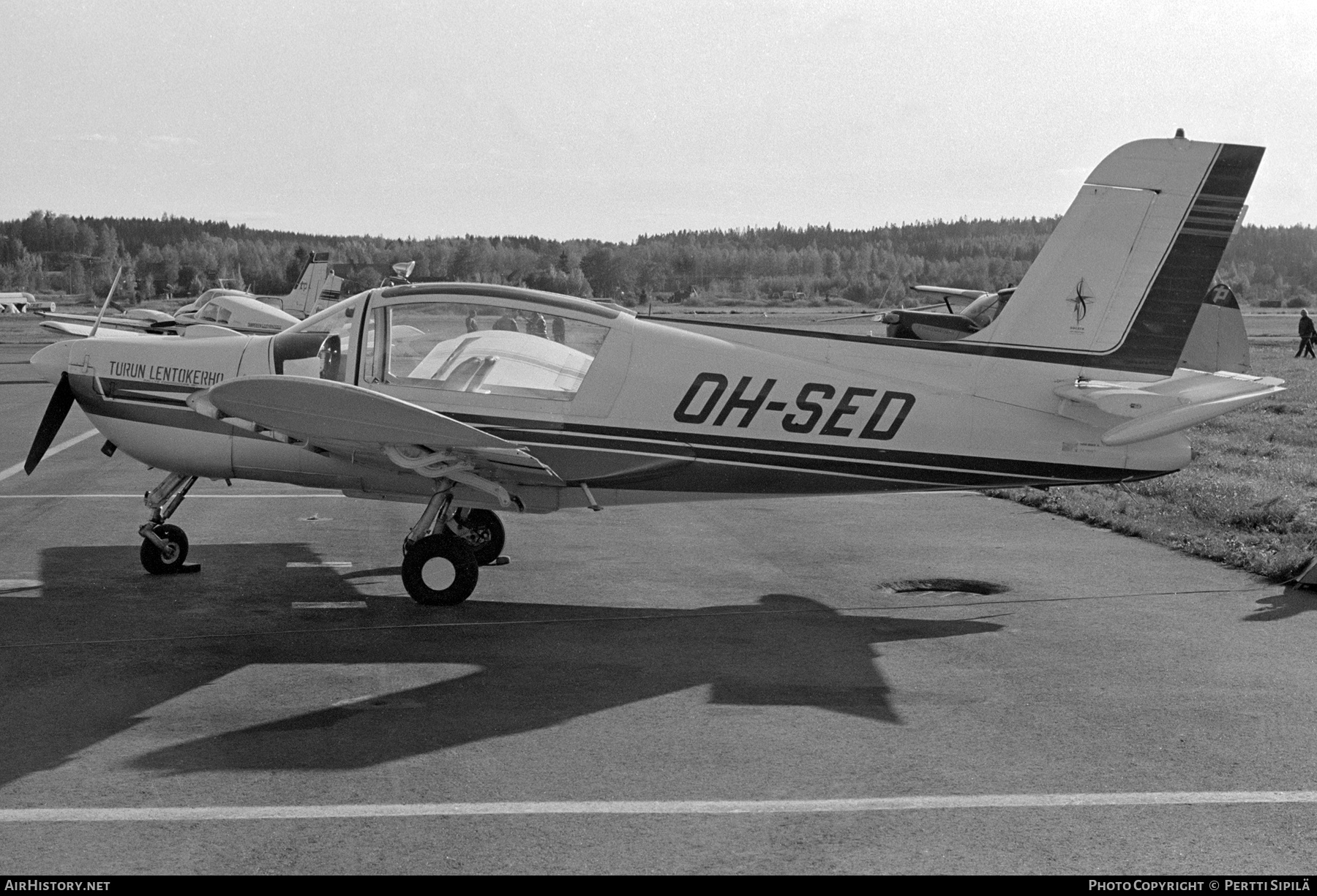 Aircraft Photo of OH-SED | Socata MS-893A Rallye Commodore 180 | Turun Lentokerho | AirHistory.net #507271