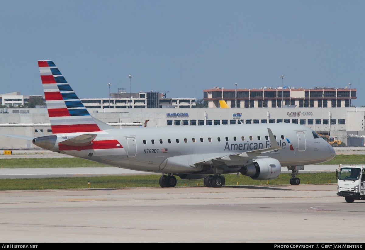 Aircraft Photo of N762DT | Embraer 170STD (ERJ-170-100STD) | American Airlines | American Eagle | AirHistory.net #507273