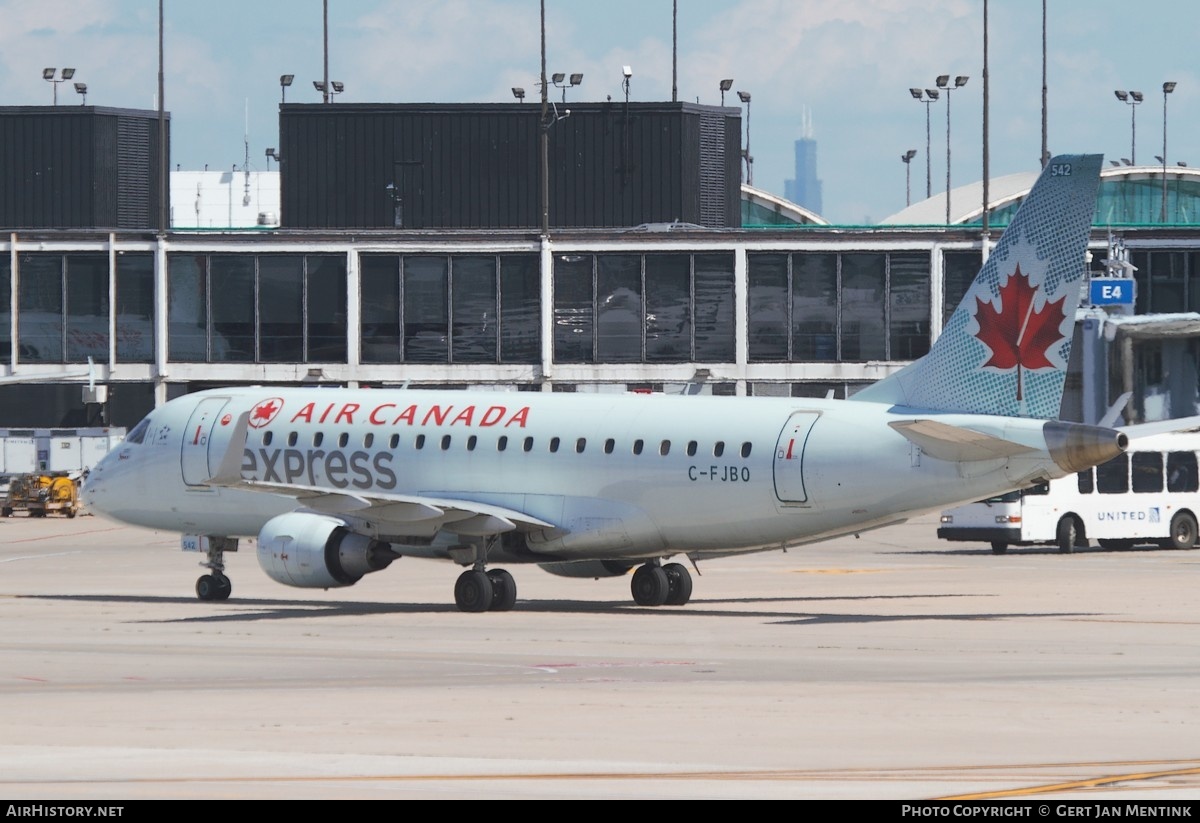 Aircraft Photo of C-FJBO | Embraer 175SU (ERJ-170-200SU) | Air Canada Express | AirHistory.net #507278