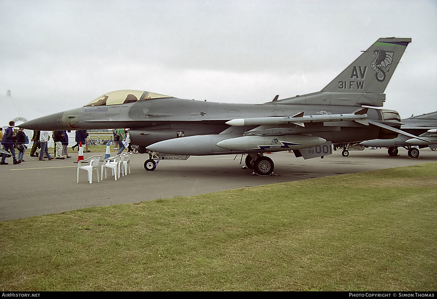 Aircraft Photo of 89-2001 / AF89-001 | General Dynamics F-16CG Fighting Falcon | USA - Air Force | AirHistory.net #507288