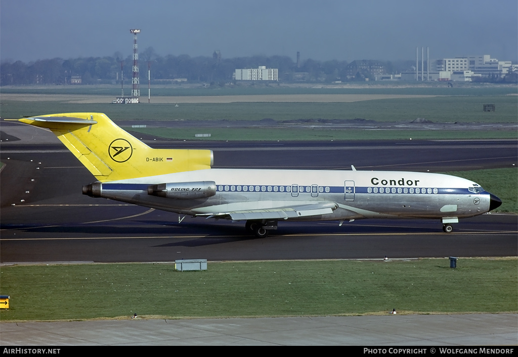 Aircraft Photo of D-ABIK | Boeing 727-30 | Condor Flugdienst | AirHistory.net #507314