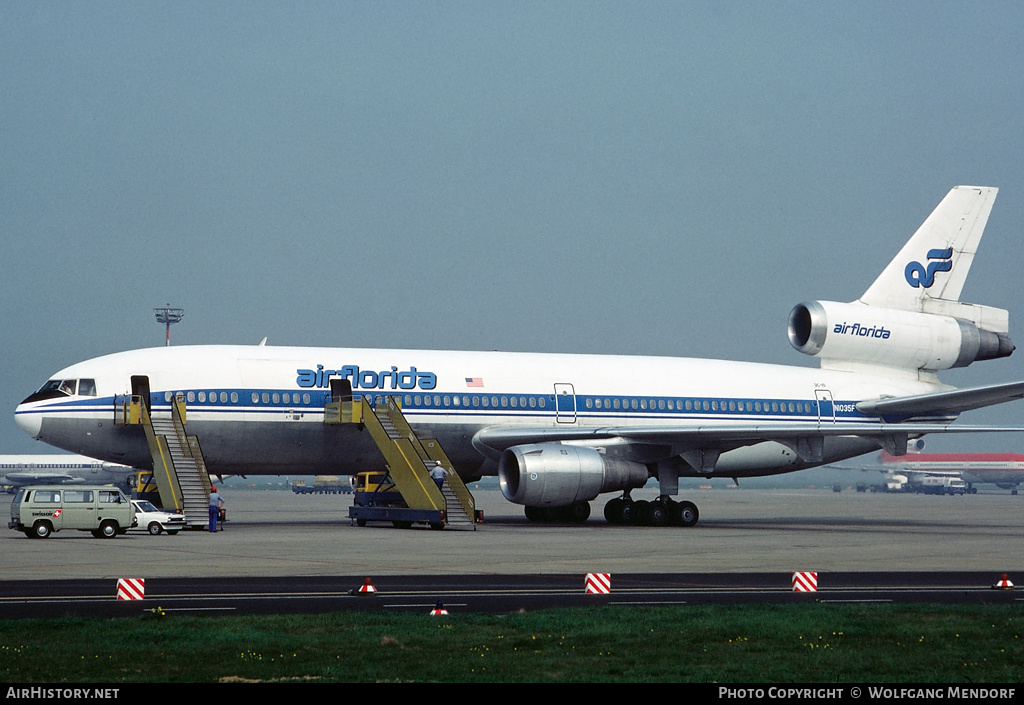 Aircraft Photo of N1035F | McDonnell Douglas DC-10-30CF | Air Florida | AirHistory.net #507319