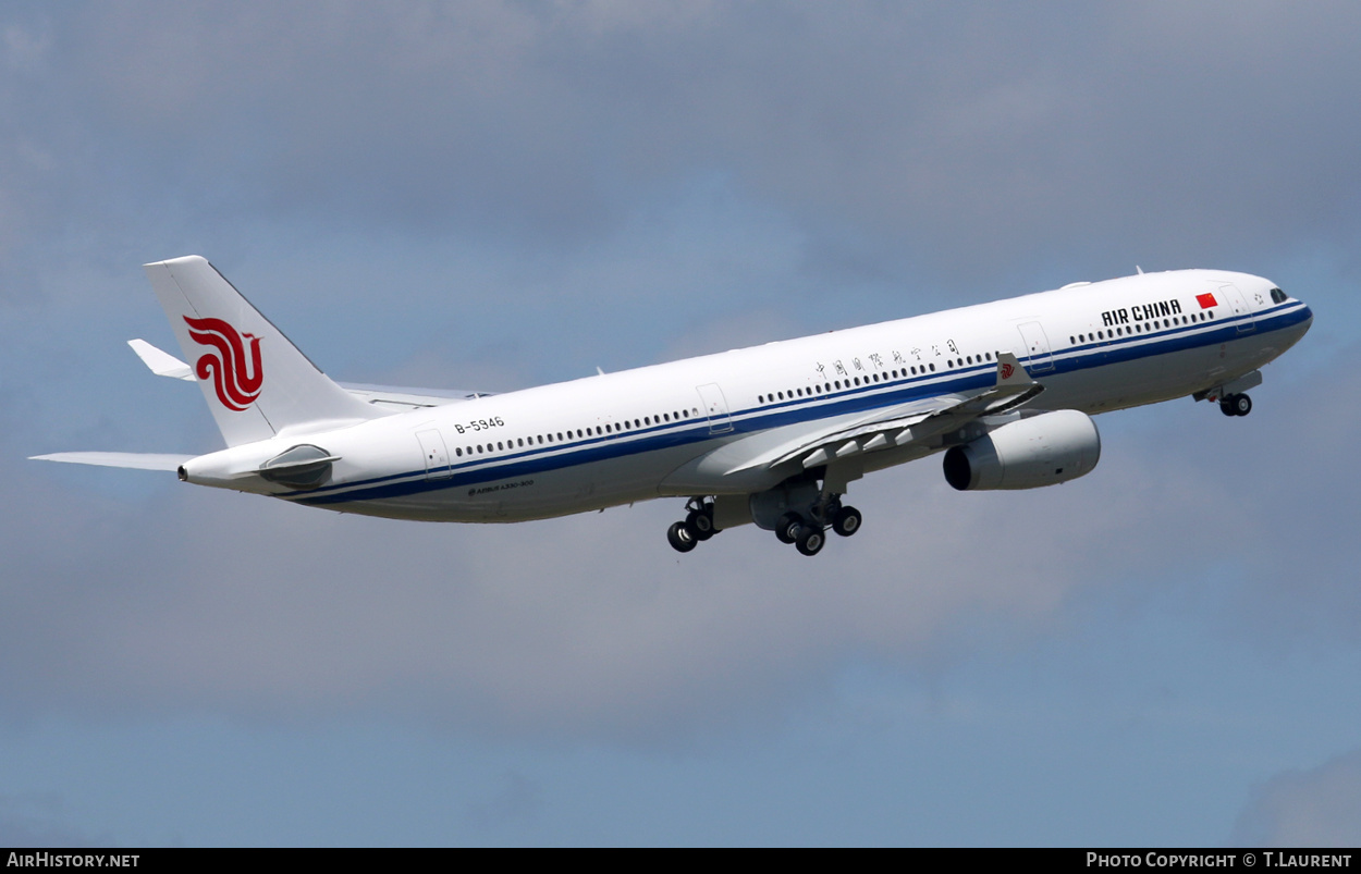 Aircraft Photo of B-5946 | Airbus A330-343E | Air China | AirHistory.net #507346