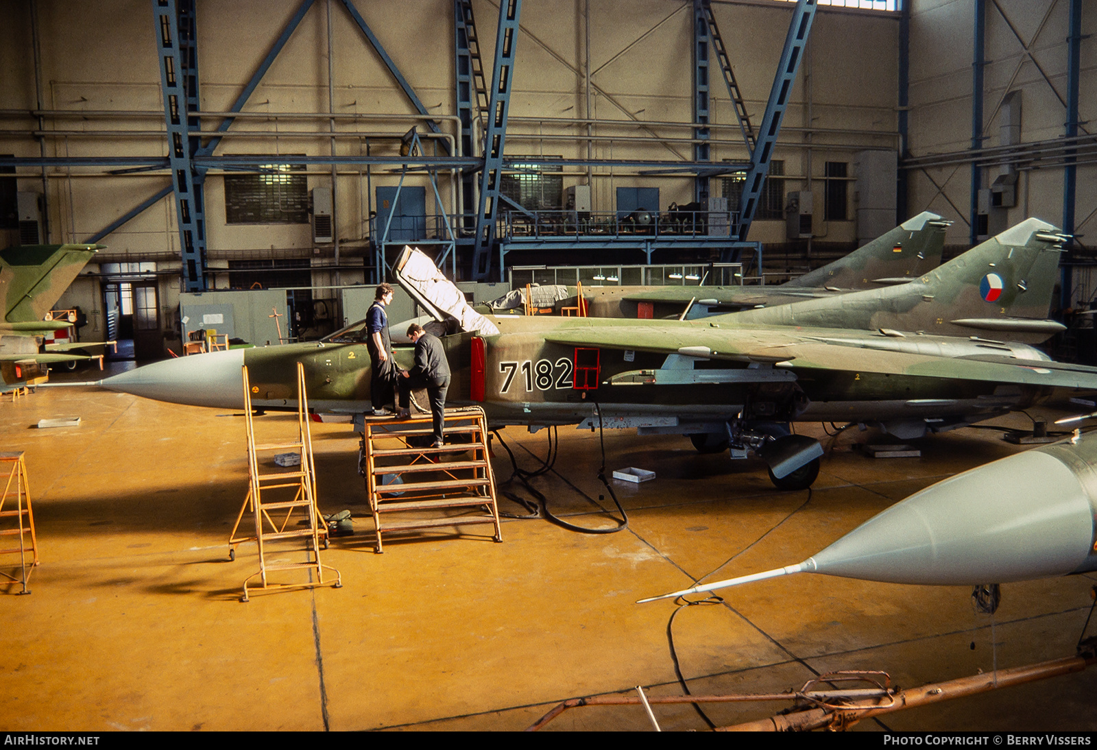 Aircraft Photo of 7182 | Mikoyan-Gurevich MiG-23MF | Czechoslovakia - Air Force | AirHistory.net #507365