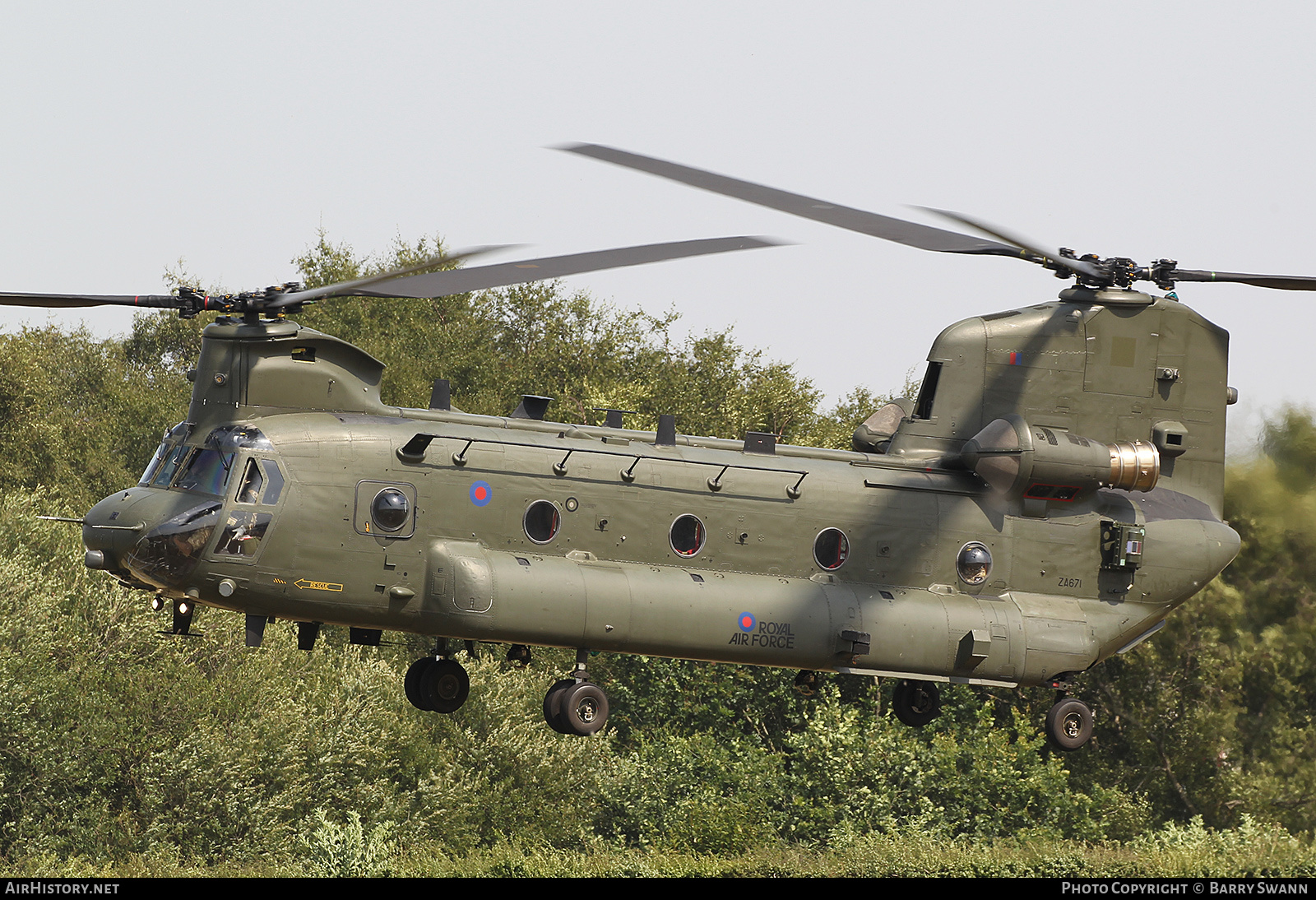 Aircraft Photo of ZA671 | Boeing Chinook HC6A (352) | UK - Air Force | AirHistory.net #507372