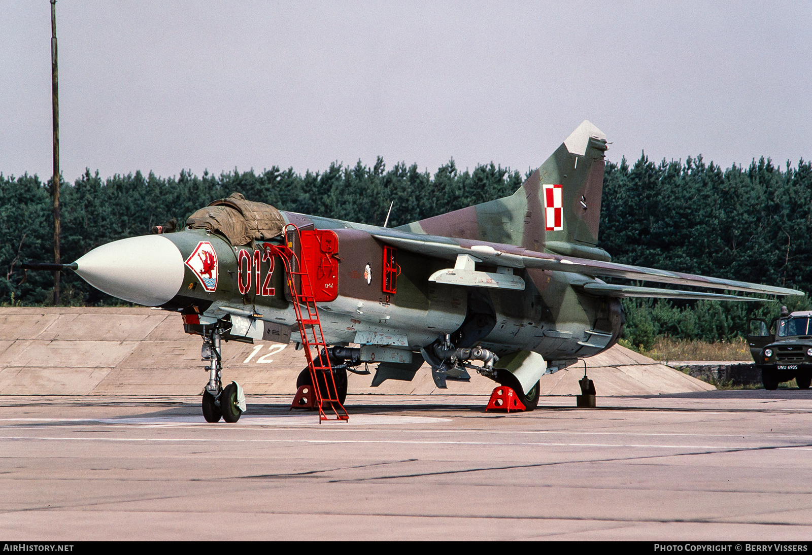 Aircraft Photo of 012 | Mikoyan-Gurevich MiG-23MF | Poland - Air Force | AirHistory.net #507386