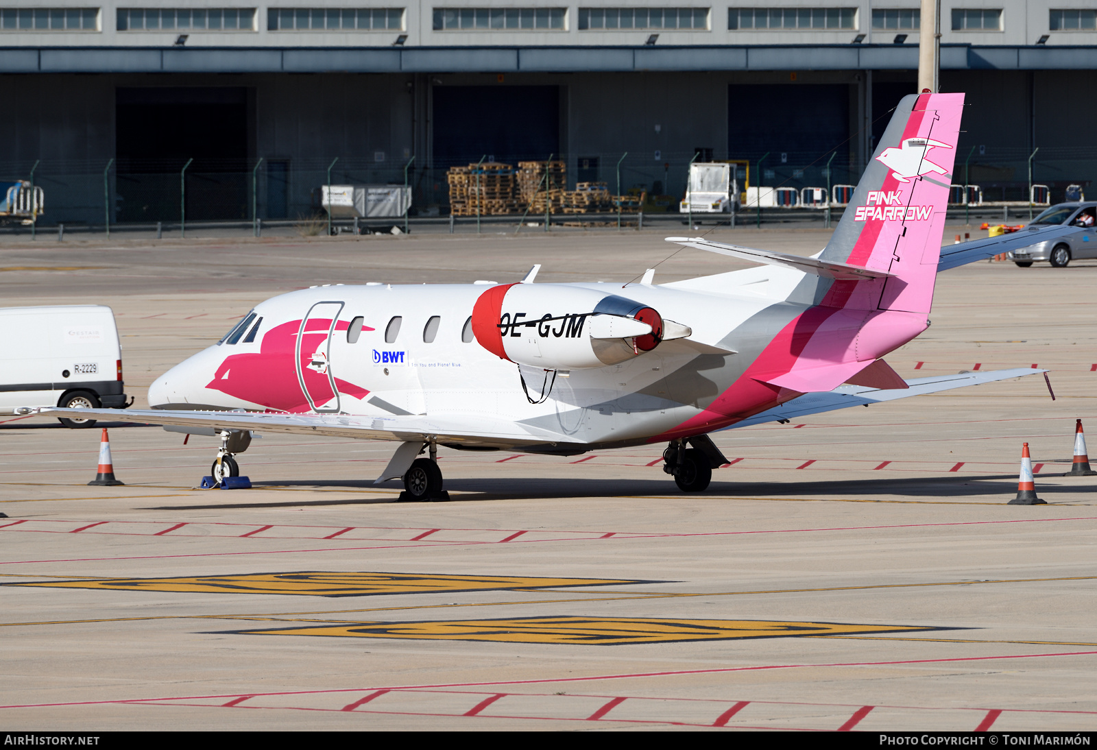 Aircraft Photo of OE-GJM | Cessna 560XL Citation XLS | Pink Sparrow | AirHistory.net #507388