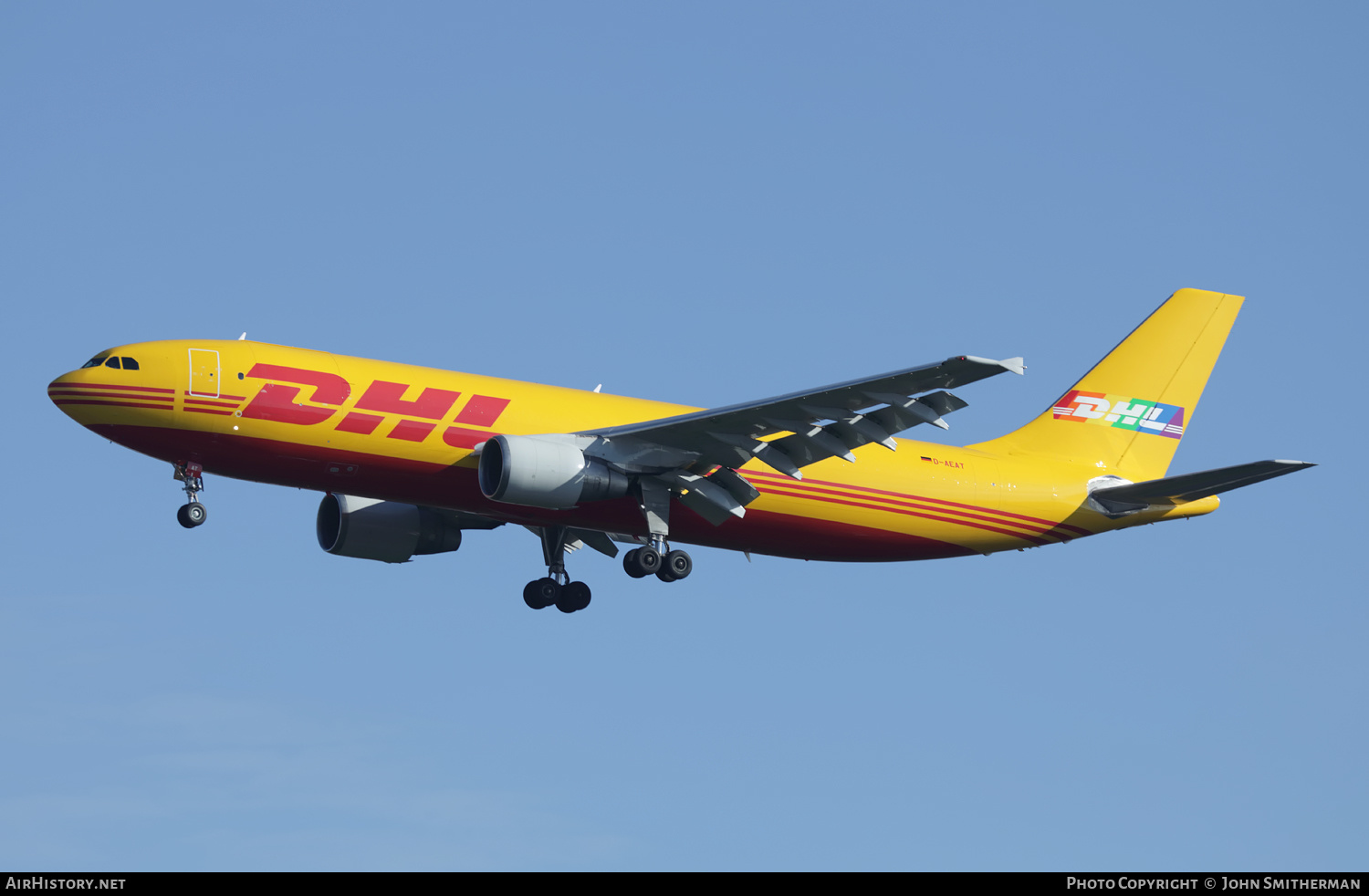 Aircraft Photo of D-AEAT | Airbus A300B4-622R(F) | DHL International | AirHistory.net #507394
