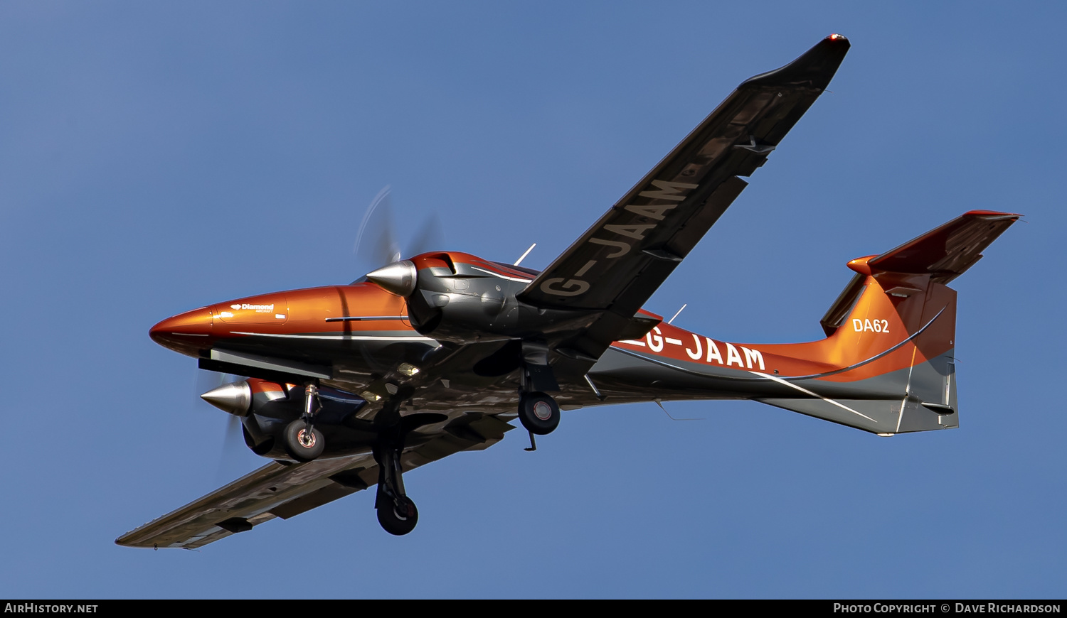 Aircraft Photo of G-JAAM | Diamond DA62 | AirHistory.net #507401