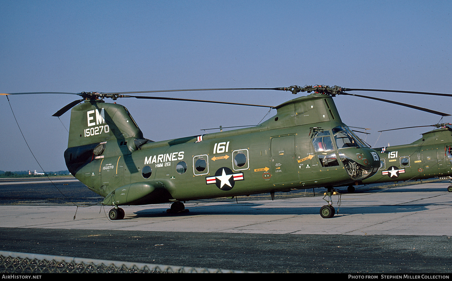 Aircraft Photo of 150270 | Boeing Vertol CH-46A Sea Knight | USA - Marines | AirHistory.net #507407