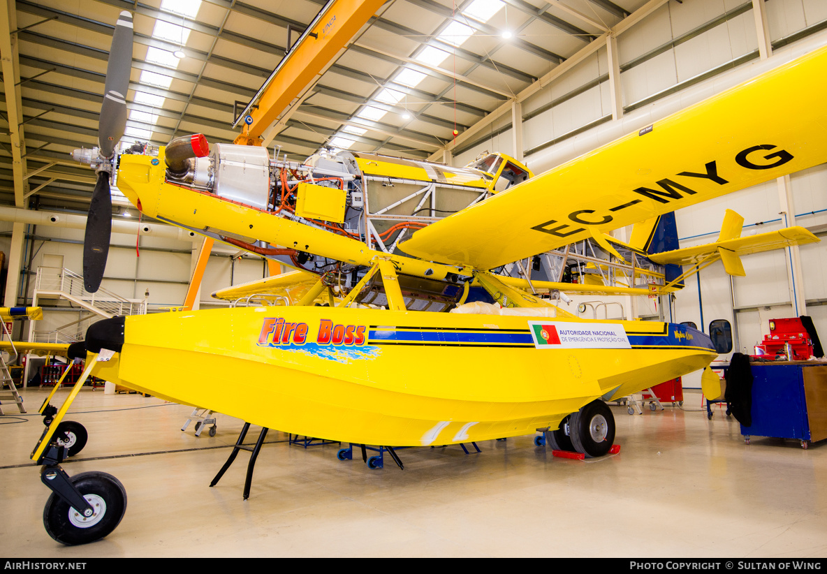 Aircraft Photo of EC-MYG | Air Tractor AT-802F Fire Boss (AT-802A) | Autoridade Nacional de Emergência e Proteção Civil | AirHistory.net #507408