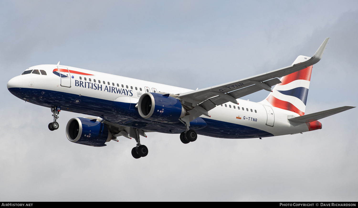 Aircraft Photo of G-TTNR | Airbus A320-251N | British Airways | AirHistory.net #507434