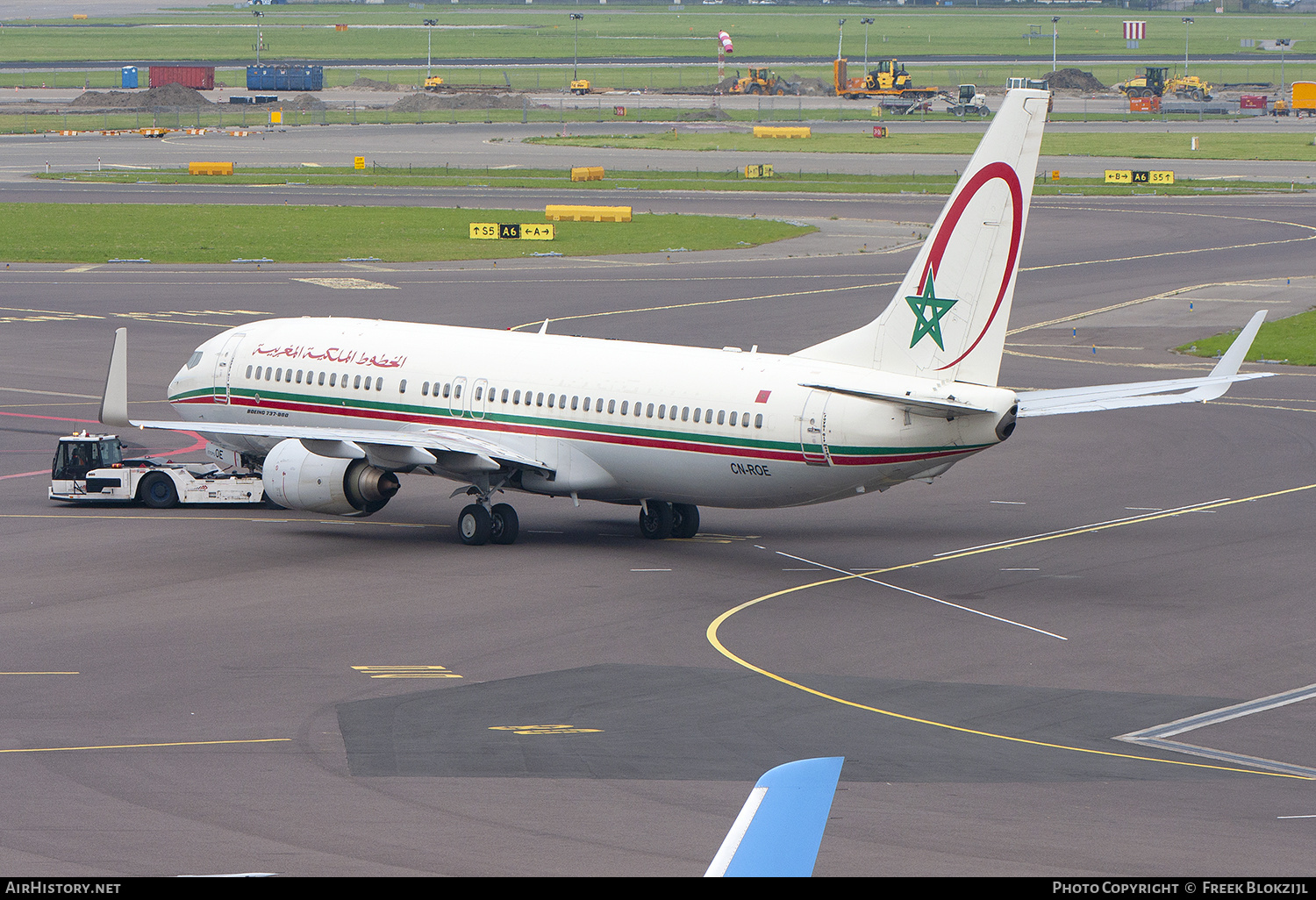 Aircraft Photo of CN-ROE | Boeing 737-8B6 | Royal Air Maroc - RAM | AirHistory.net #507438