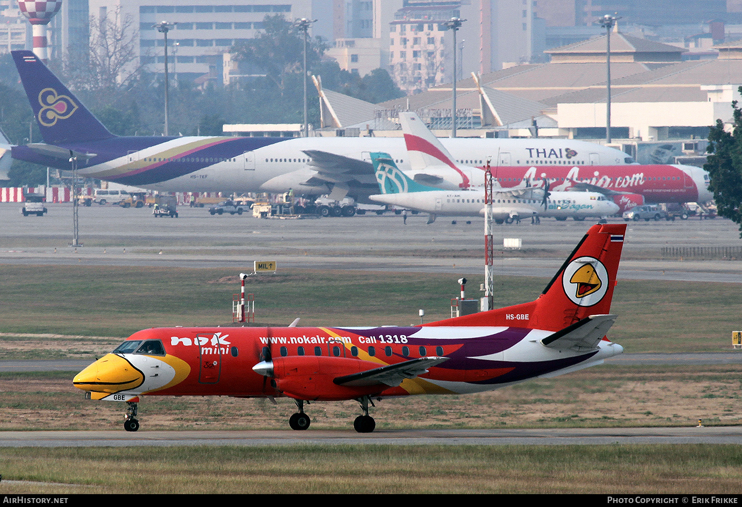 Aircraft Photo of HS-GBE | Saab 340B | Nok Mini | AirHistory.net #507458