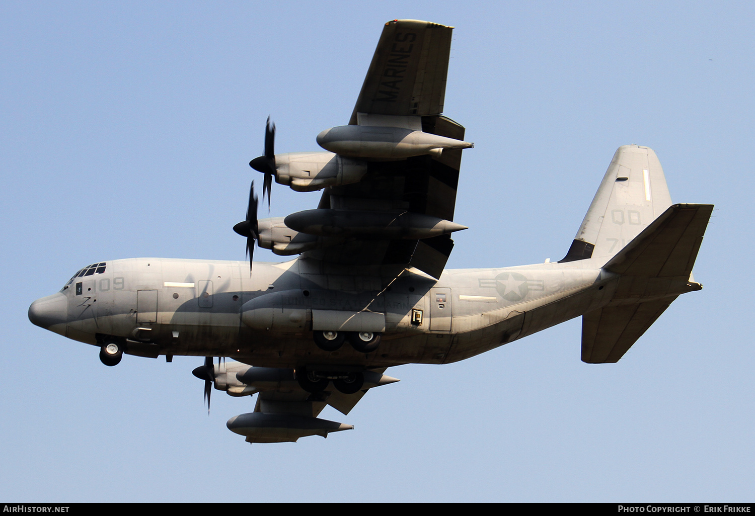 Aircraft Photo of 167109 / 7109 | Lockheed Martin KC-130J Hercules | USA - Marines | AirHistory.net #507459