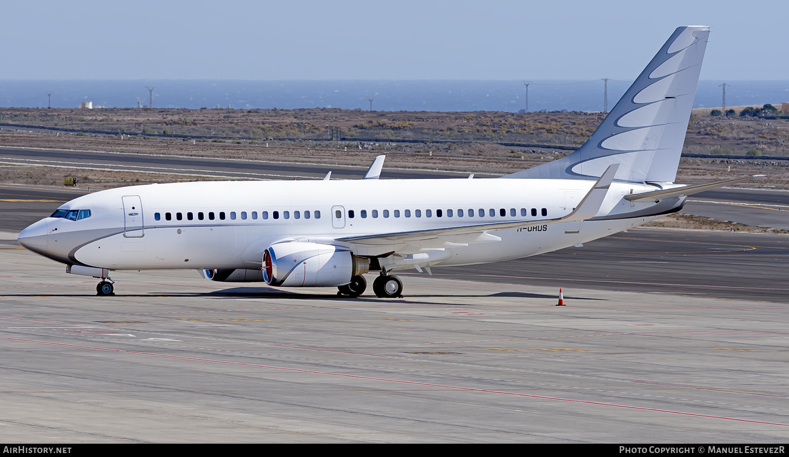 Aircraft Photo of M-URUS | Boeing 737-7GC BBJ | AirHistory.net #507460