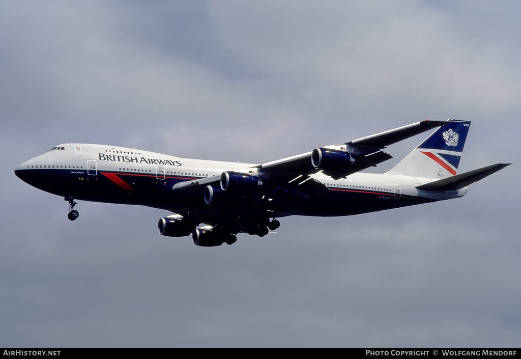 Aircraft Photo of G-BDXE | Boeing 747-236B | British Airways | AirHistory.net #507467