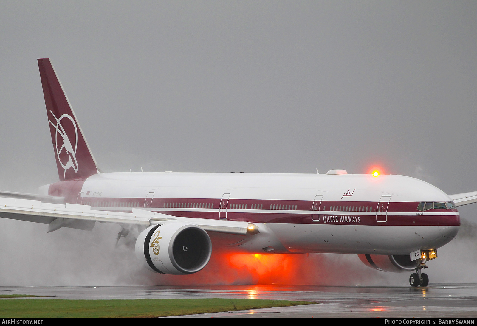 Aircraft Photo of A7-BAC | Boeing 777-3DZ/ER | Qatar Airways | AirHistory.net #507478