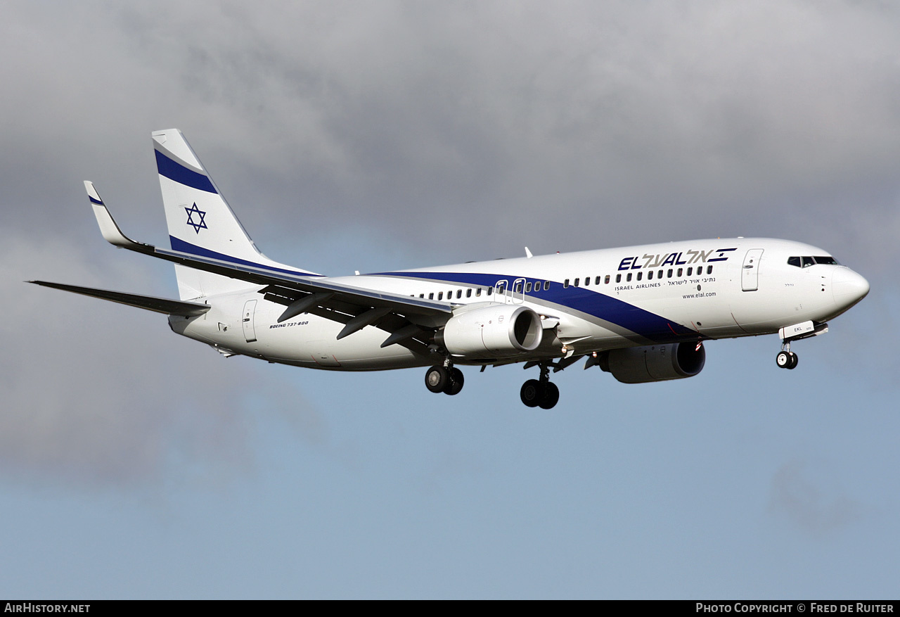 Aircraft Photo of 4X-EKL | Boeing 737-85P | El Al Israel Airlines | AirHistory.net #507481