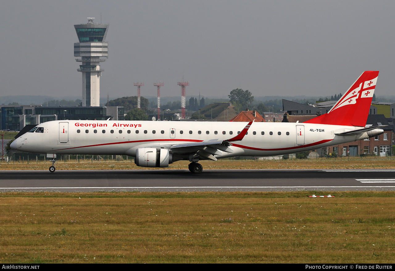 Aircraft Photo of 4L-TGH | Embraer 190AR (ERJ-190-100IGW) | Georgian Airways | AirHistory.net #507484