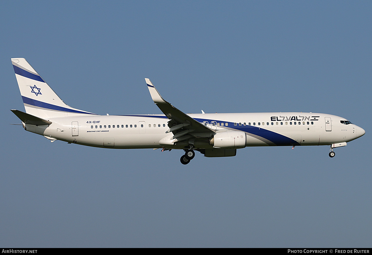 Aircraft Photo of 4X-EHF | Boeing 737-958/ER | El Al Israel Airlines | AirHistory.net #507497