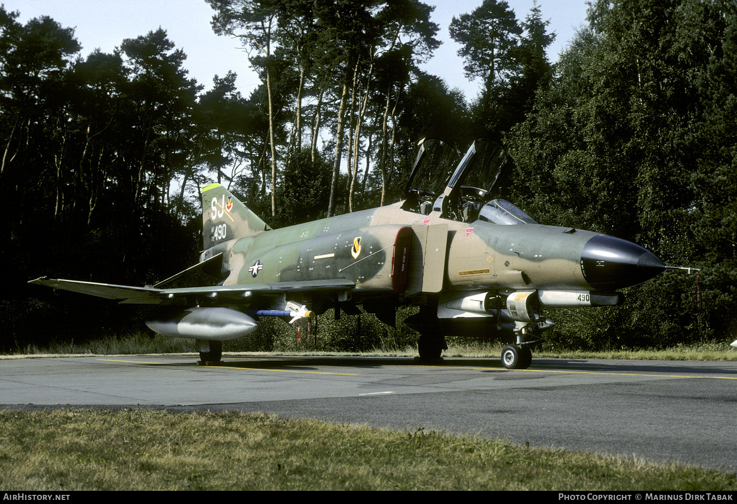 Aircraft Photo of 72-1490 / AF72-490 | McDonnell Douglas F-4E Phantom II | USA - Air Force | AirHistory.net #507502