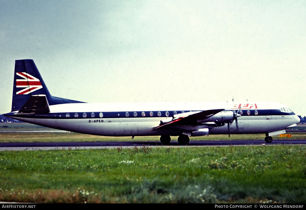 Aircraft Photo of G-APEH | Vickers 953 Vanguard | BEA - British European Airways | AirHistory.net #507507