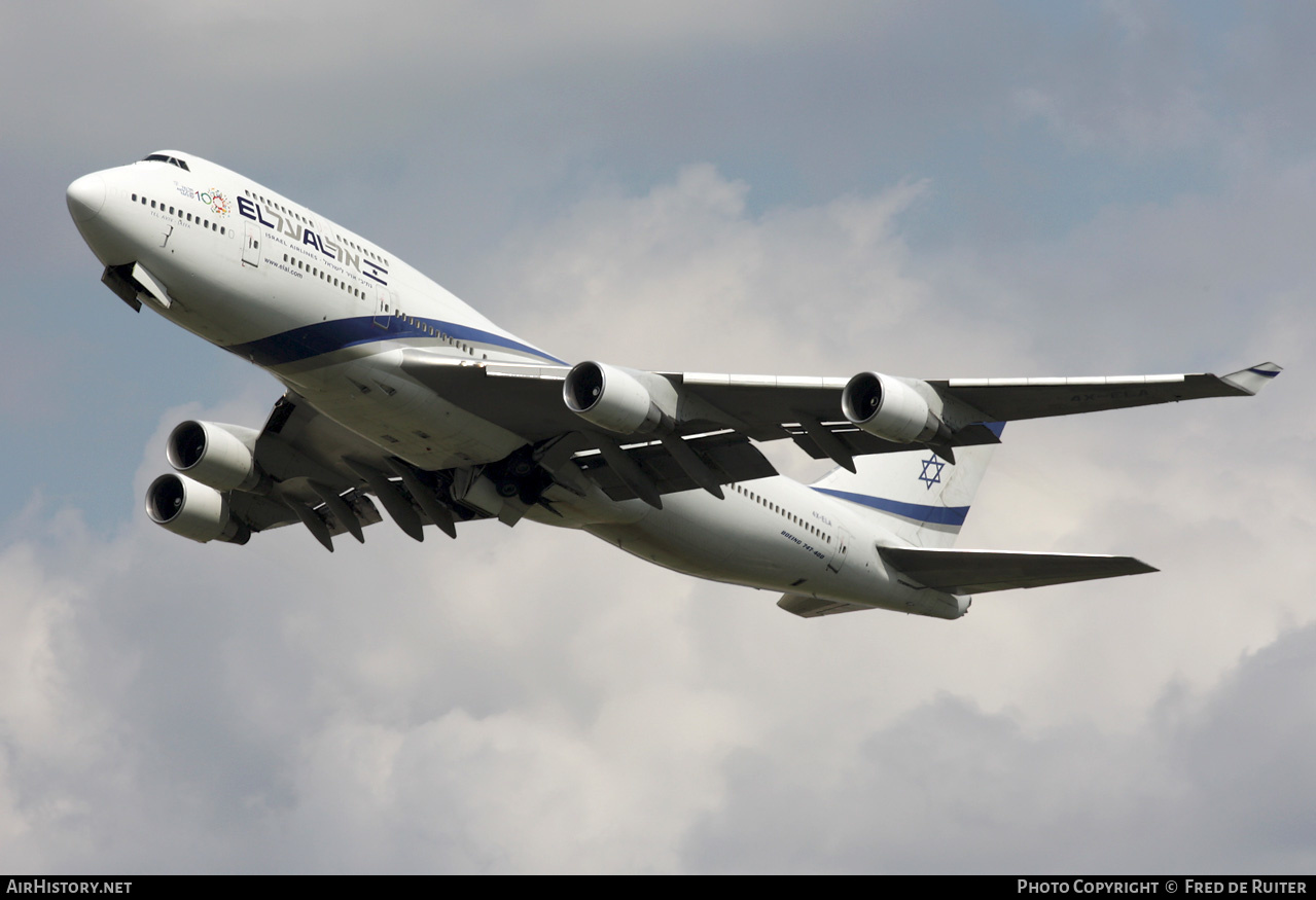 Aircraft Photo of 4X-ELA | Boeing 747-458 | El Al Israel Airlines | AirHistory.net #507511
