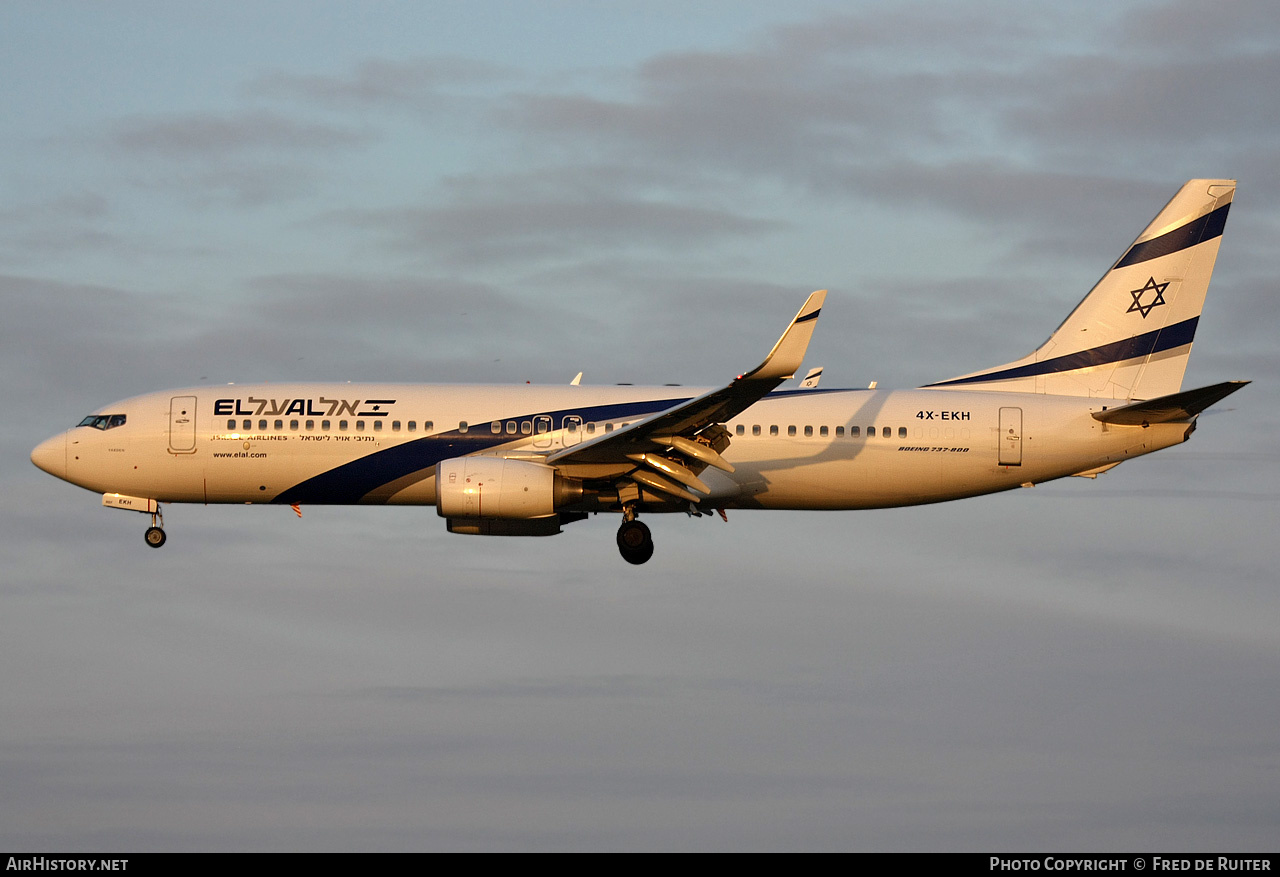 Aircraft Photo of 4X-EKH | Boeing 737-85P | El Al Israel Airlines | AirHistory.net #507516