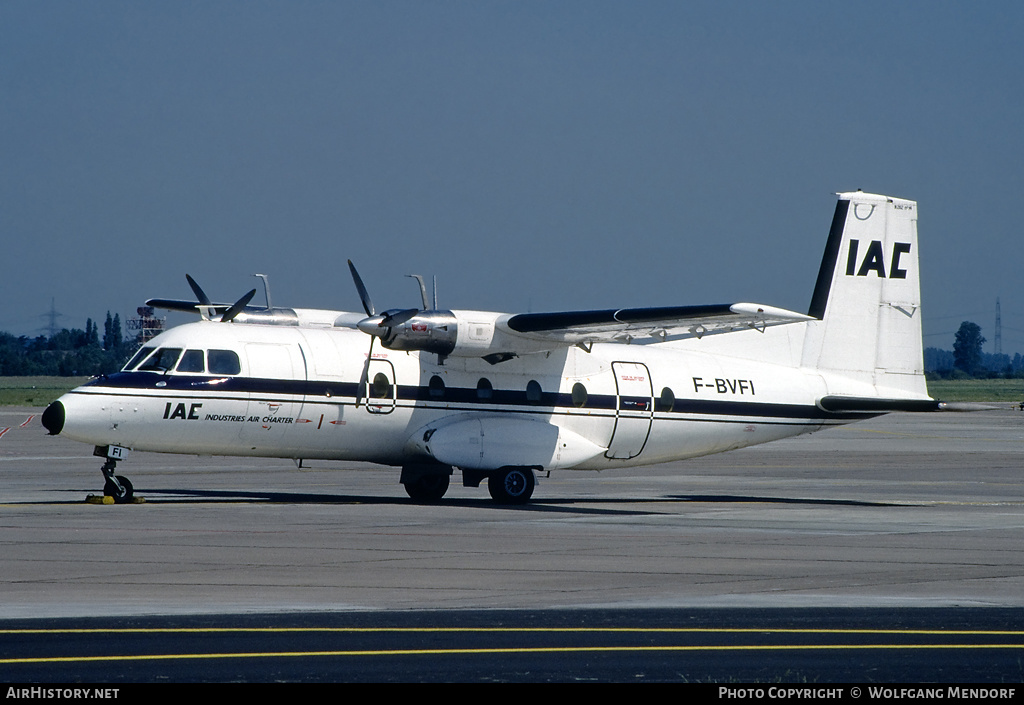 Aircraft Photo of F-BVFI | Aerospatiale N-262A | IAC - Industries Air Charter | AirHistory.net #507518