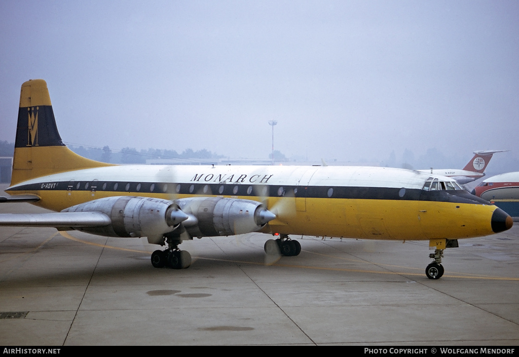 Aircraft Photo of G-AOVT | Bristol 175 Britannia 312 | Monarch Airlines | AirHistory.net #507519