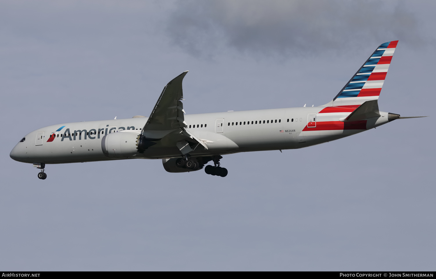 Aircraft Photo of N826AN | Boeing 787-9 Dreamliner | American Airlines | AirHistory.net #507535