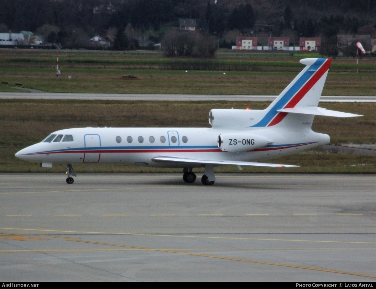 Aircraft Photo of ZS-ONG | Dassault Falcon 50EX | AirHistory.net #507541