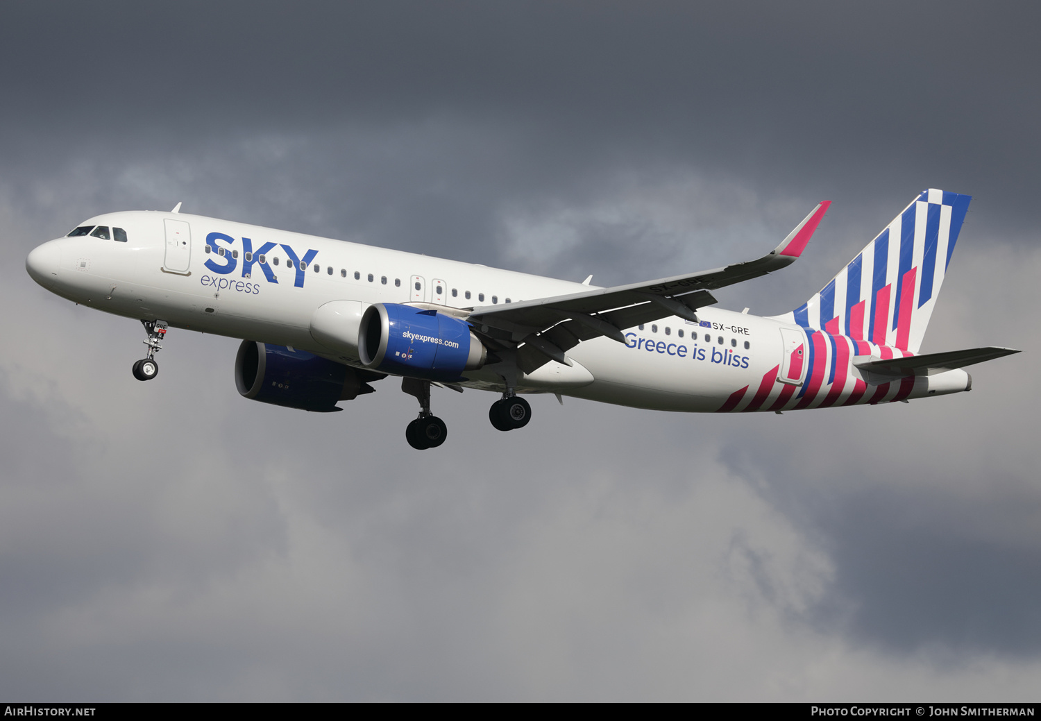 Aircraft Photo of SX-GRE | Airbus A320-251N | Sky Express | AirHistory.net #507546
