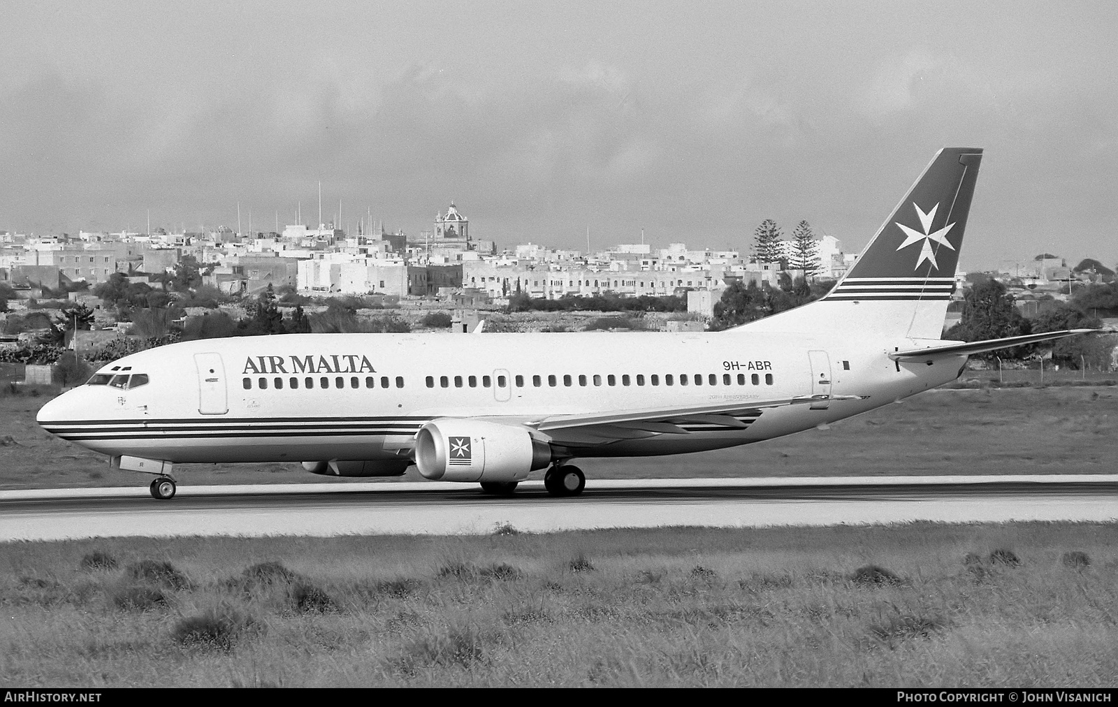 Aircraft Photo of 9H-ABR | Boeing 737-3Y5 | Air Malta | AirHistory.net #507569