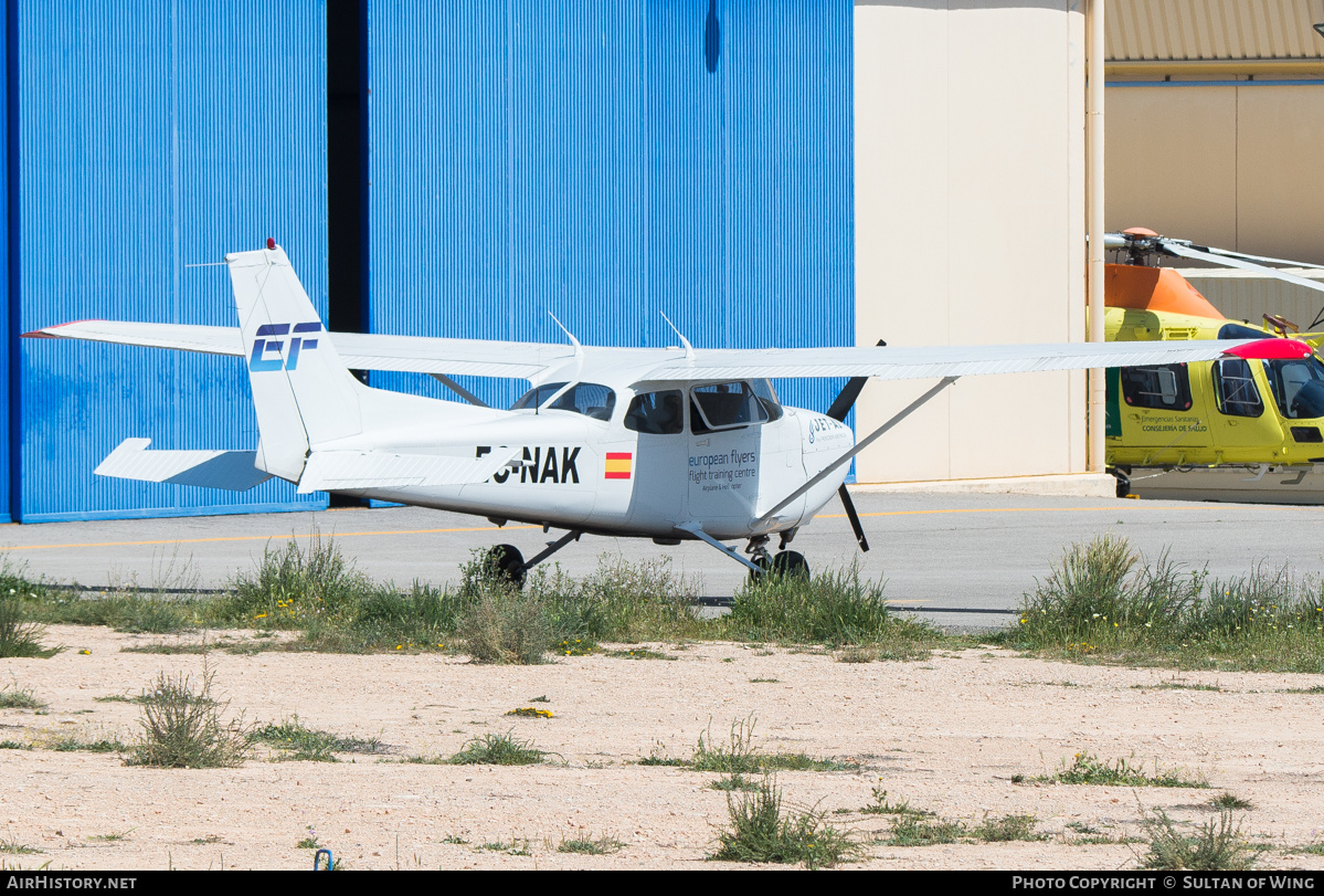 Aircraft Photo of EC-NAK | Cessna 172R Skyhawk II | European Flyers | AirHistory.net #507571